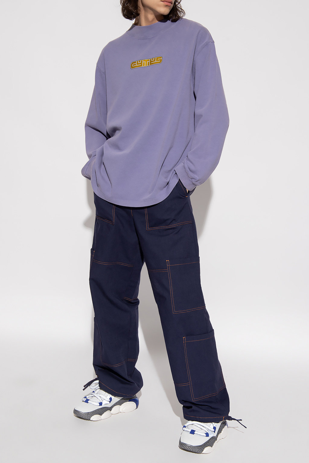 Purple 'Compton' T-shirt with long sleeves Eytys - Vitkac Sweden
